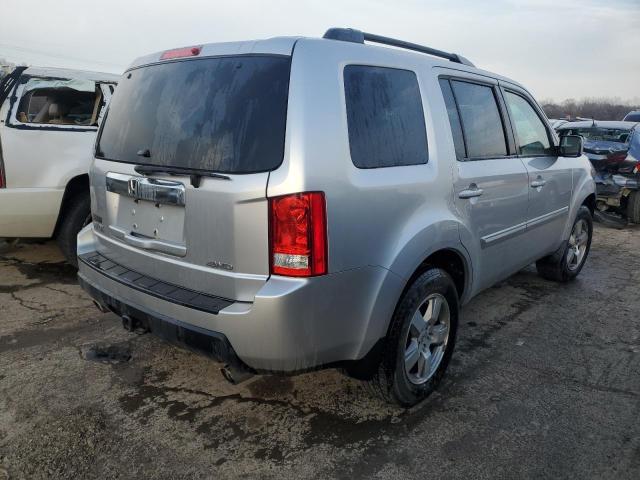 5FNYF4H55AB005478 - 2010 HONDA PILOT EXL SILVER photo 3