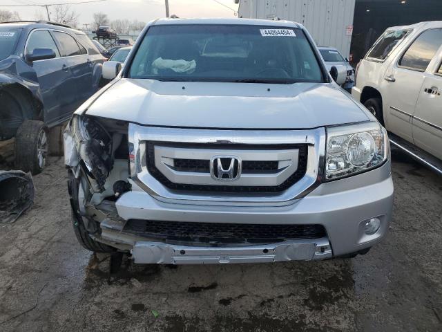 5FNYF4H55AB005478 - 2010 HONDA PILOT EXL SILVER photo 5