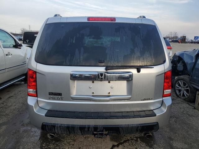 5FNYF4H55AB005478 - 2010 HONDA PILOT EXL SILVER photo 6