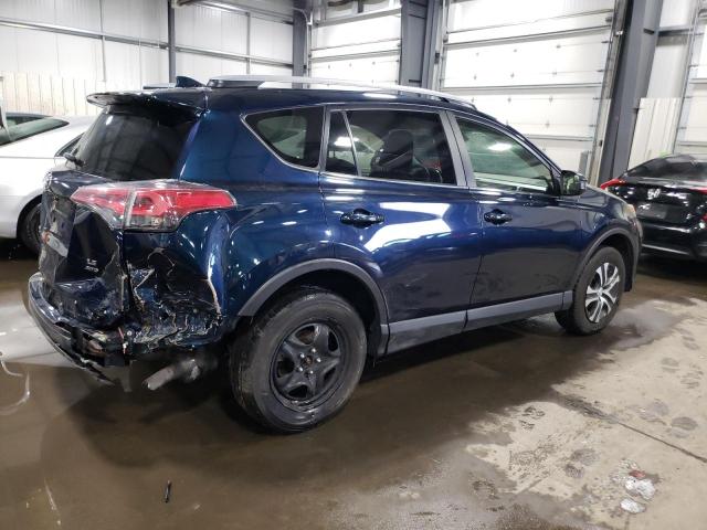 JTMBFREV0JJ736125 - 2018 TOYOTA RAV4 LE BLUE photo 3