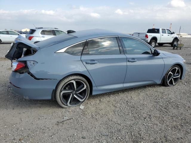 1HGCV1F34MA093080 - 2021 HONDA ACCORD SPORT GRAY photo 3