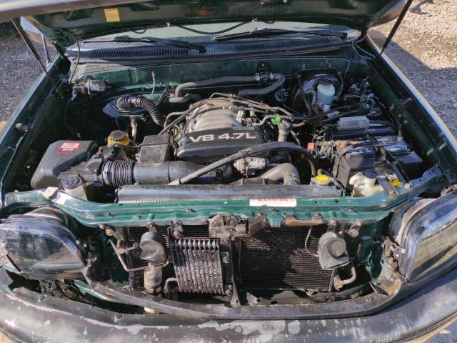 5TBBT44182S271164 - 2002 TOYOTA TUNDRA ACCESS CAB მწვანე ფოტო 11