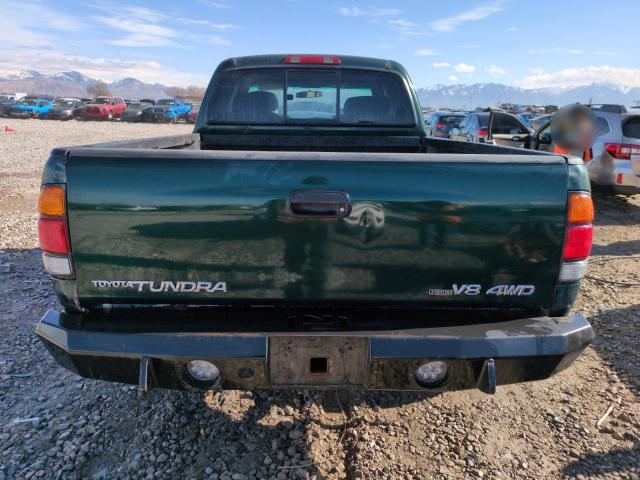5TBBT44182S271164 - 2002 TOYOTA TUNDRA ACCESS CAB მწვანე ფოტო 6
