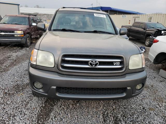 5TDZT38A04S226040 - 2004 TOYOTA SEQUOIA LIMITED GRAY photo 5