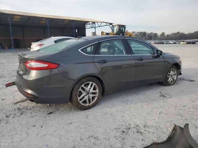 3FA6P0HD6FR163022 - 2015 FORD FUSION SE GRAY photo 3