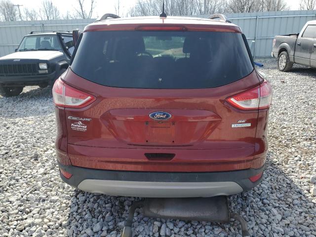 1FMCU0GX3EUE16141 - 2014 FORD ESCAPE SE RED photo 6