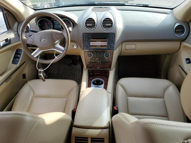 4JGBB8GB6BA637864 - 2011 MERCEDES-BENZ ML 350 4MATIC WHITE photo 8