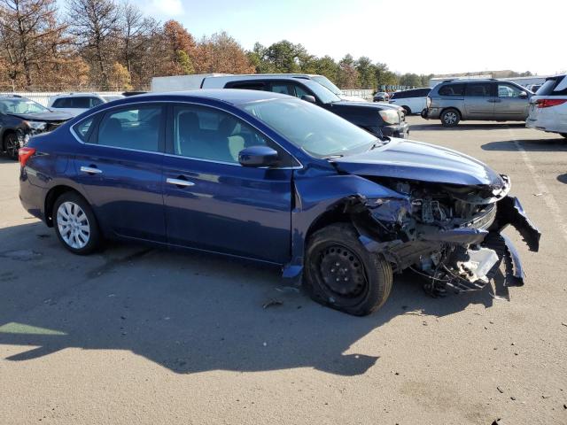 3N1AB7APXKY253552 - 2019 NISSAN SENTRA S BLUE photo 4