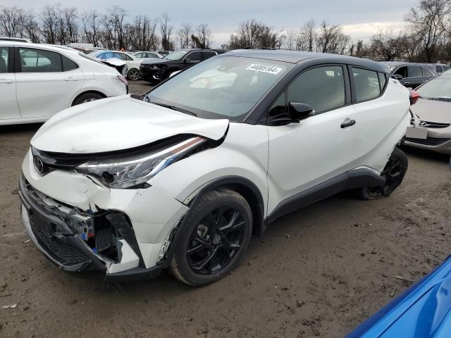 JTNKHMBX4M1110984 - 2021 TOYOTA C-HR XLE WHITE photo 1