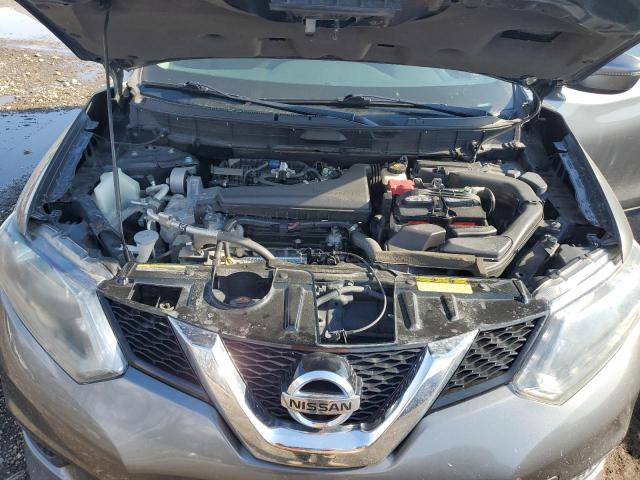 5N1AT2MVXGC748322 - 2016 NISSAN ROGUE S GRAY photo 12