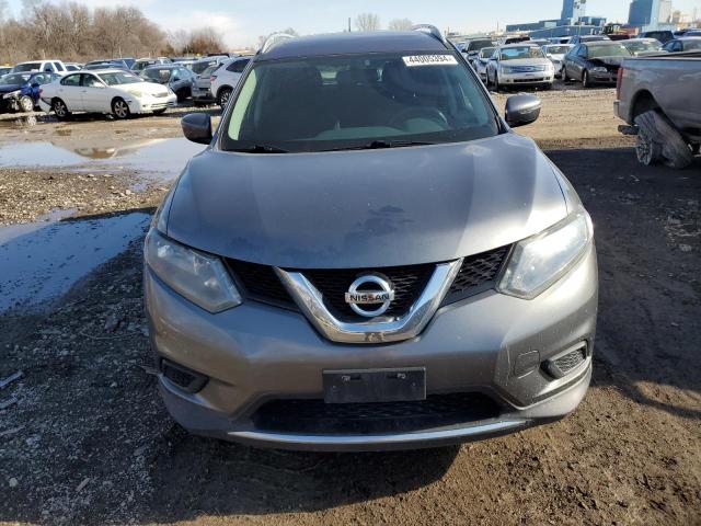 5N1AT2MVXGC748322 - 2016 NISSAN ROGUE S GRAY photo 5