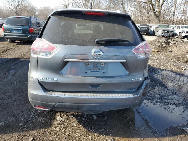 5N1AT2MVXGC748322 - 2016 NISSAN ROGUE S GRAY photo 6