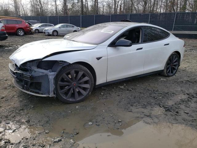 5YJSA1DP6CFS00065 - 2012 TESLA MODEL S 白色 照片 1