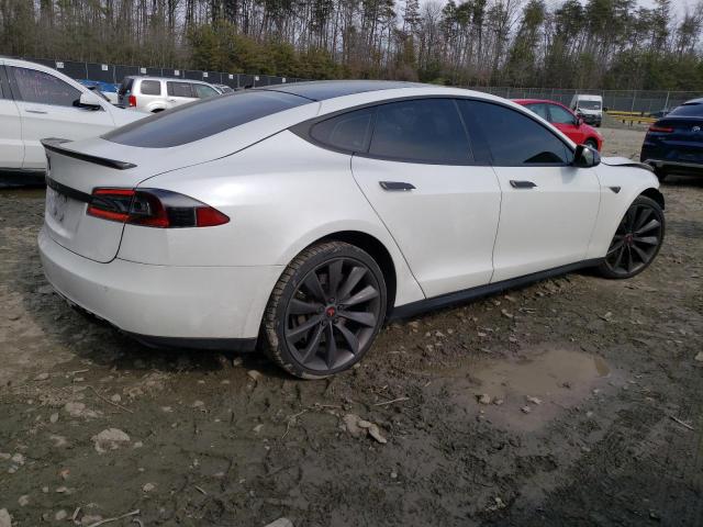 5YJSA1DP6CFS00065 - 2012 TESLA MODEL S 白色 照片 3