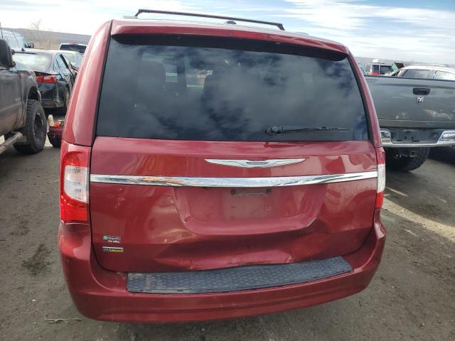 2C4RC1BG4GR268189 - 2016 CHRYSLER TOWN & COU TOURING ბურგუნდია ფოტო 6