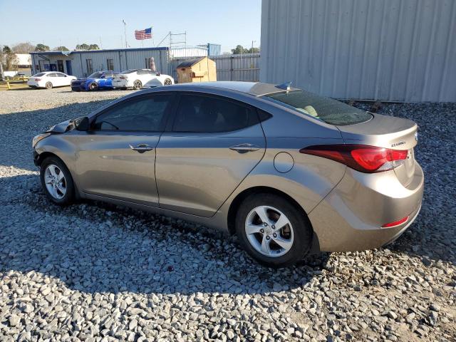 5NPDH4AE7FH649639 - 2015 HYUNDAI ELANTRA SE TAN photo 2