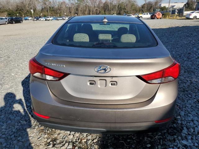 5NPDH4AE7FH649639 - 2015 HYUNDAI ELANTRA SE TAN photo 6