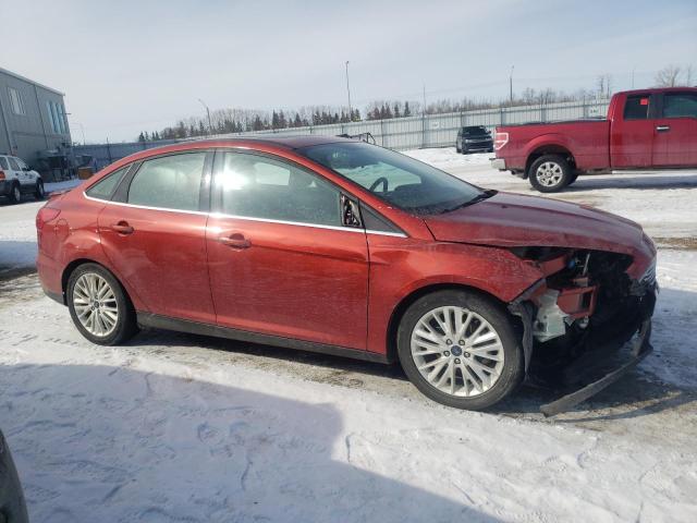 1FADP3J22JL248139 - 2018 FORD FOCUS TITANIUM RED photo 4