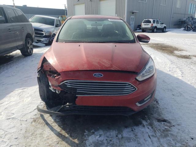 1FADP3J22JL248139 - 2018 FORD FOCUS TITANIUM RED photo 5