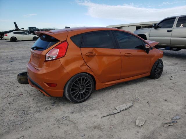 3FADP4GX4HM101998 - 2017 FORD FIESTA ST ORANGE photo 3