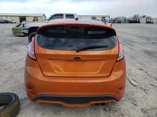 3FADP4GX4HM101998 - 2017 FORD FIESTA ST ORANGE photo 6