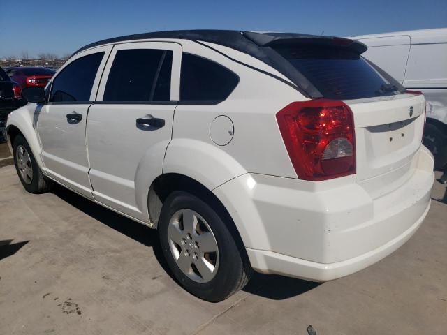 1B3HB28B67D106391 - 2007 DODGE CALIBER WHITE photo 2