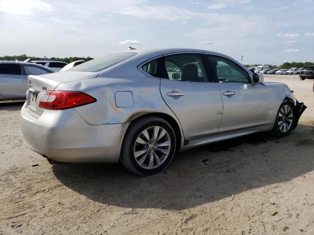 JN1AY1AP8BM520914 - 2011 INFINITI M56 SILVER photo 3