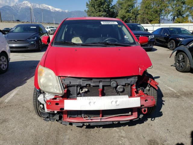 JTKKT624550095254 - 2005 TOYOTA SCION XA RED photo 5