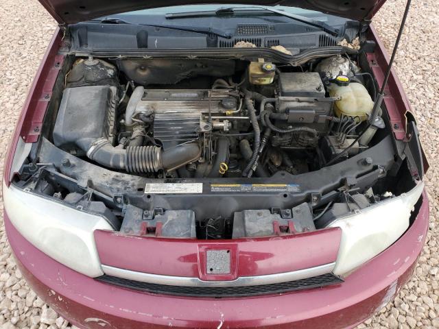 1G8AJ54F94Z224778 - 2004 SATURN ION LEVEL 2 RED photo 11