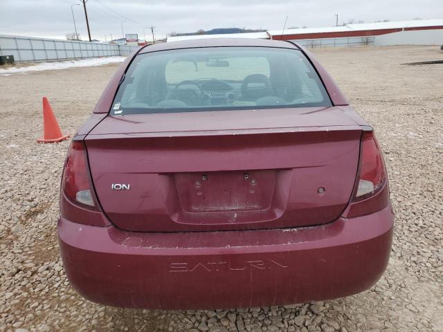 1G8AJ54F94Z224778 - 2004 SATURN ION LEVEL 2 RED photo 6