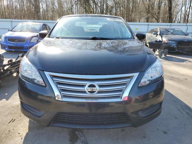 3N1AB7AP3EY225077 - 2014 NISSAN SENTRA S BLACK photo 5