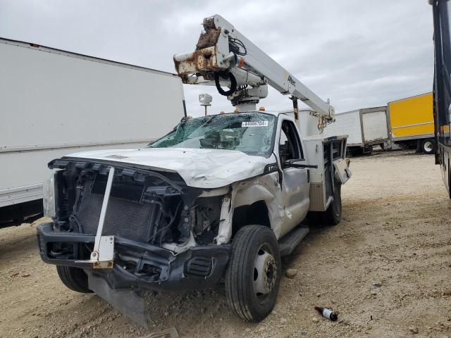 1FDUF4GY4DEB31620 - 2013 FORD F450 SUPER DUTY WHITE photo 1