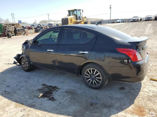 3N1CN7AP7HL822623 - 2017 NISSAN VERSA S BLACK photo 2