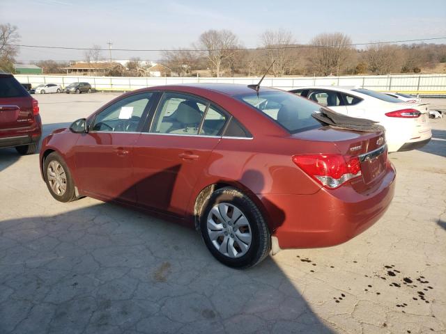 1G1PC5SH7C7205759 - 2012 CHEVROLET CRUZE LS ORANGE photo 2