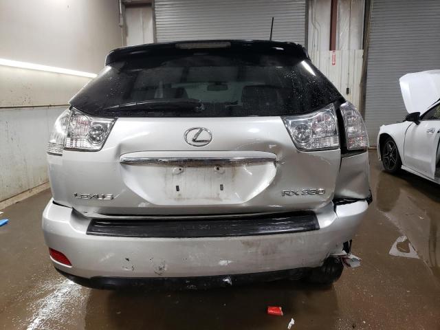 2T2HK31U17C034590 - 2007 LEXUS RX 350 SILVER photo 6