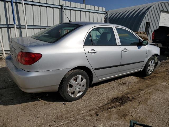 1NXBR32E07Z829450 - 2007 TOYOTA COROLLA CE SILVER photo 3