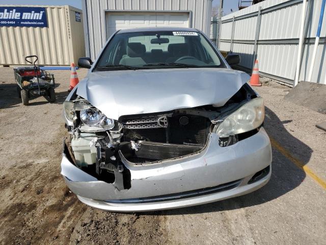 1NXBR32E07Z829450 - 2007 TOYOTA COROLLA CE SILVER photo 5