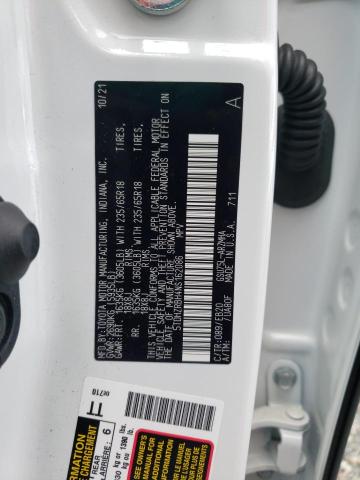 5TDHZRBH4NS162086 - 2022 TOYOTA HIGHLANDER XLE WHITE photo 13