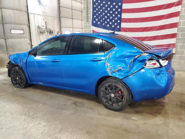 1C3CDFAA2FD433269 - 2015 DODGE DART SE BLUE photo 2