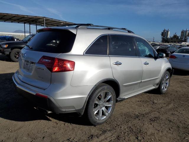 2HNYD2H76BH526906 - 2011 ACURA MDX ADVANCE SILVER photo 3