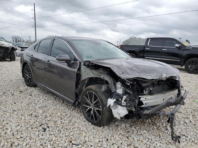 4T1G11AK2RU864521 - 2024 TOYOTA CAMRY SE NIGHT SHADE BROWN photo 4