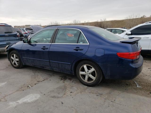 1HGCM56795A117727 - 2005 HONDA ACCORD EX BLUE photo 2