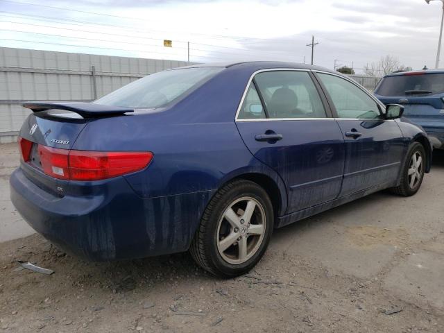 1HGCM56795A117727 - 2005 HONDA ACCORD EX BLUE photo 3