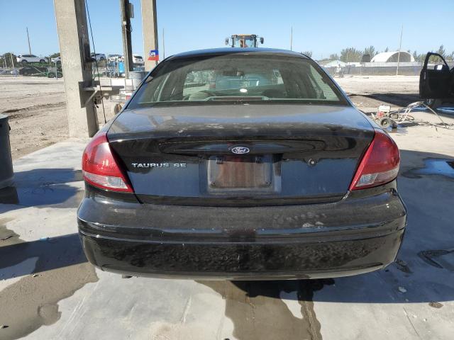 1FAFP53U87A202581 - 2007 FORD TAURUS SE BLACK photo 6