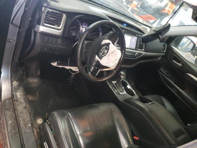 5TDJKRFH2ES018293 - 2014 TOYOTA HIGHLANDER XLE 灰色 照片 8