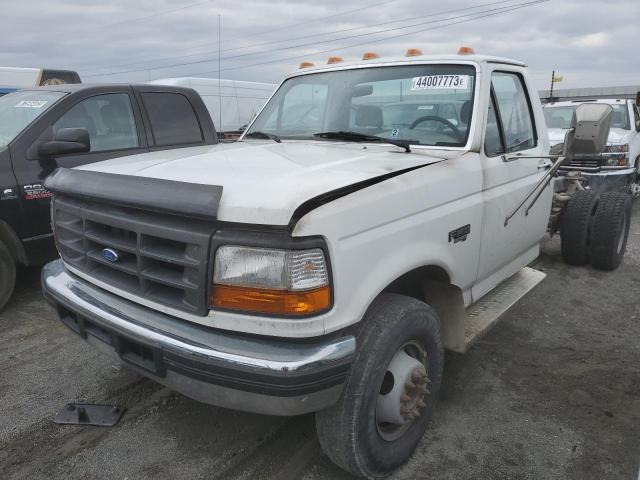 1FDLF47F5VED07344 - 1997 FORD SUPER SUPER DUTY WHITE photo 1