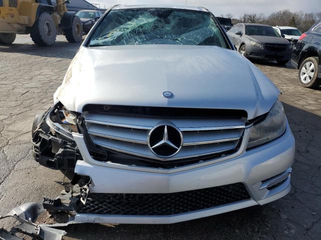 WDDGF4HB4CR214666 - 2012 MERCEDES-BENZ C 250 SILVER photo 5