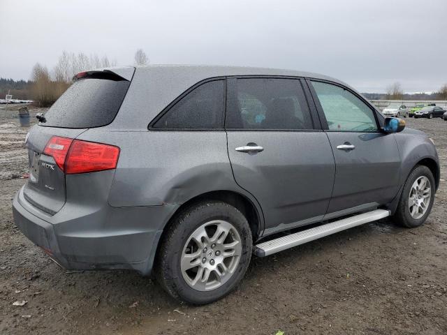 2HNYD28299H003152 - 2009 ACURA MDX CHARCOAL photo 3