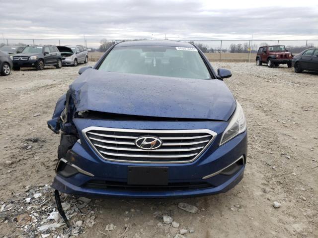 5NPE24AFXGH407296 - 2016 HYUNDAI SONATA SE BLUE photo 5