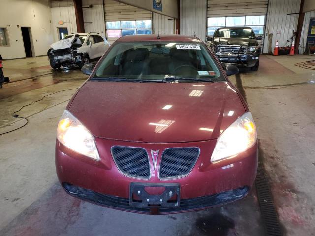 1G2ZF57B284263898 - 2008 PONTIAC G6 VALUE LEADER BURGUNDY photo 5